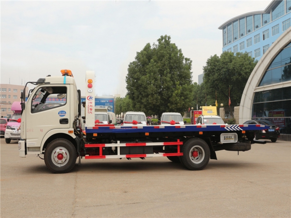 國六東風凱普特一拖二清障車（黃牌）