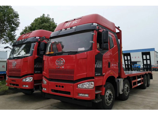 【國六】解放J6前四后八平板車
