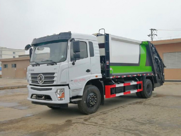 東風(fēng)專底國(guó)六10~14方壓縮式垃圾車