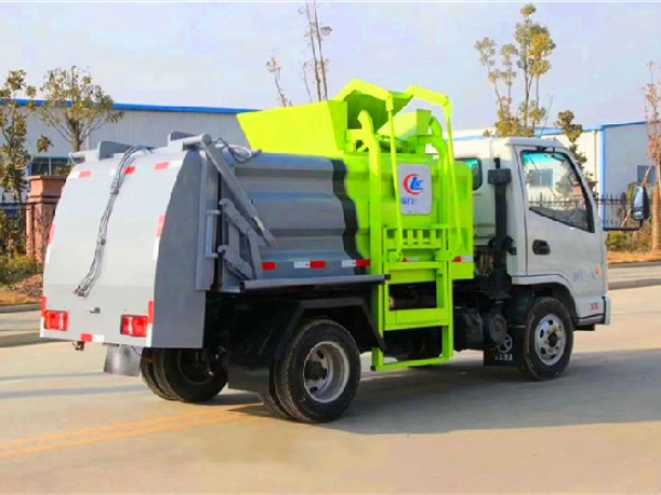 凱馬國六藍牌3方餐廚垃圾車