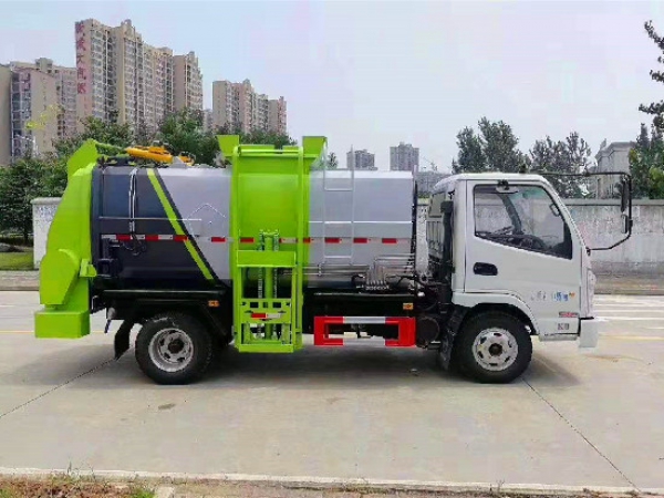 凱馬國六藍牌5方餐廚垃圾車