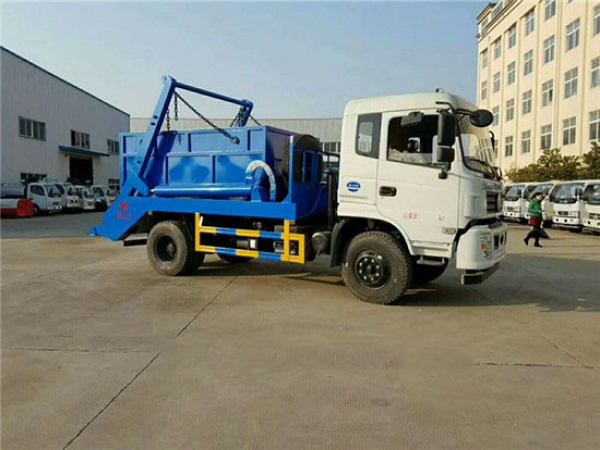 東風仿天錦擺臂式垃圾車（8-10方）