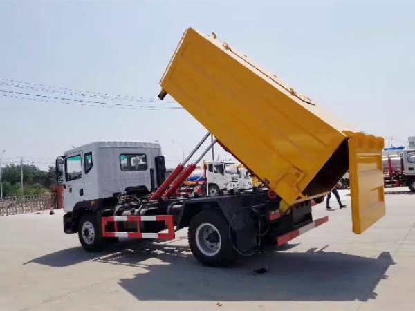東風(fēng)多利卡D9國六車廂可卸(鉤臂)垃圾車