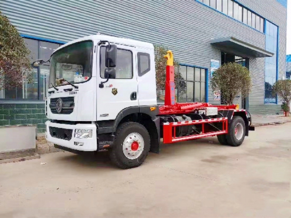 東風(fēng)多利卡D9國六車廂可卸(鉤臂)垃圾車