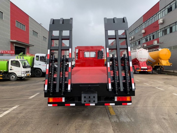 東風錦程前四后八平板拖車